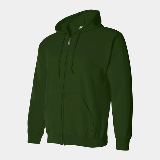 Slim Fit Full-Zip Hoodie